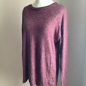 AE tunic Soft & Sexy Plush, maroon, Medium (American Eagle)